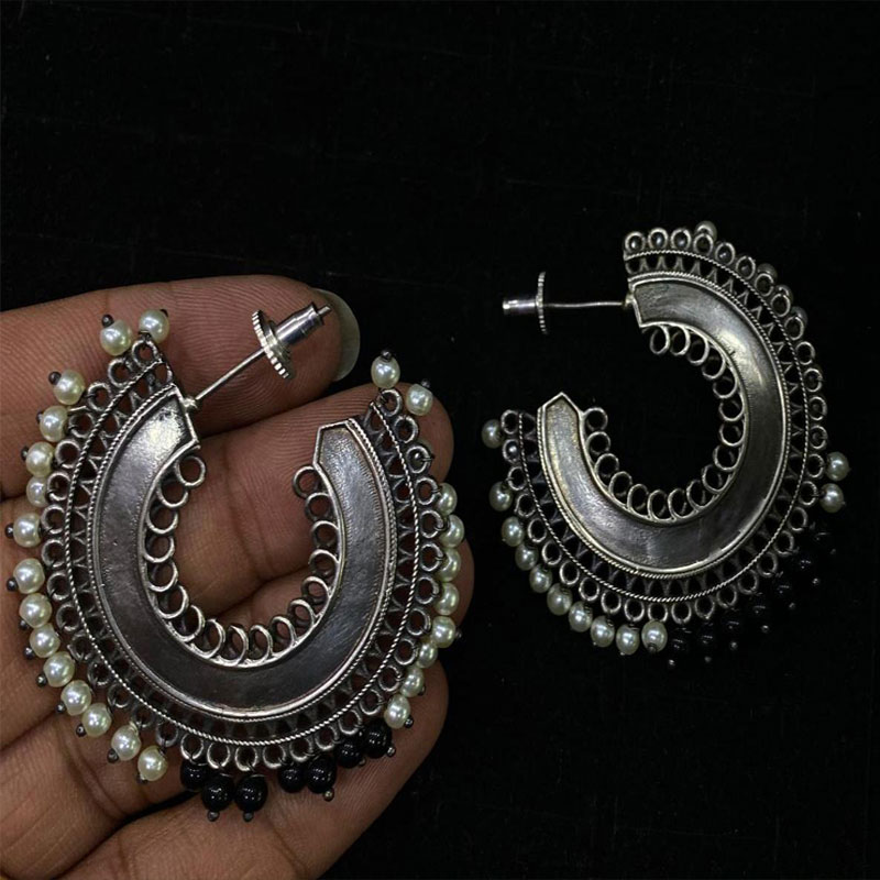 Shop Latest Design V-Shape Hoop Bali Earrings