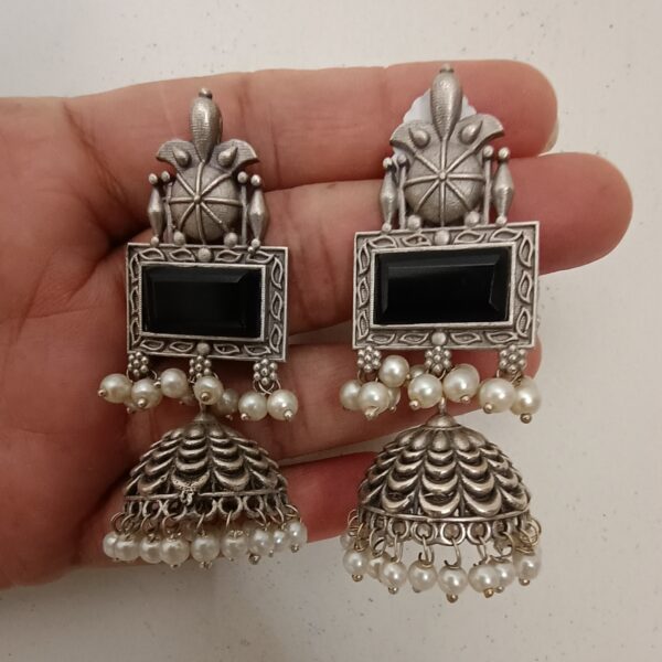 German Silver Earrings